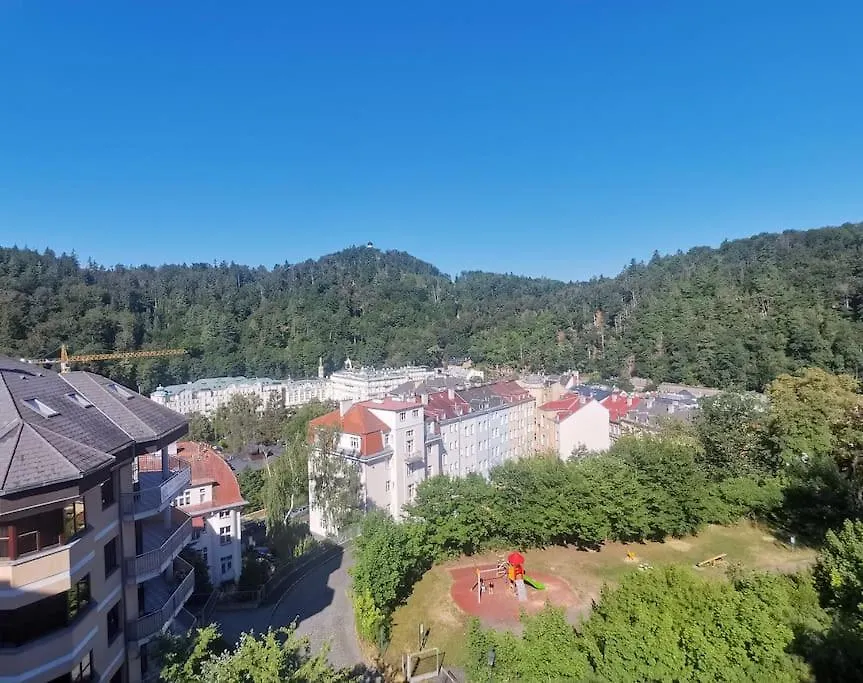 Ubytovani Ester - Utulny Byt V Lazenskem Centru Karlovych Varu Se Zahradkou Apartment Karlovy Vary