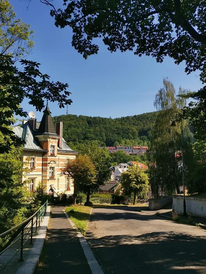 Ubytovani Ester - Utulny Byt V Lazenskem Centru Karlovych Varu Se Zahradkou Apartment Karlovy Vary Czech Republic