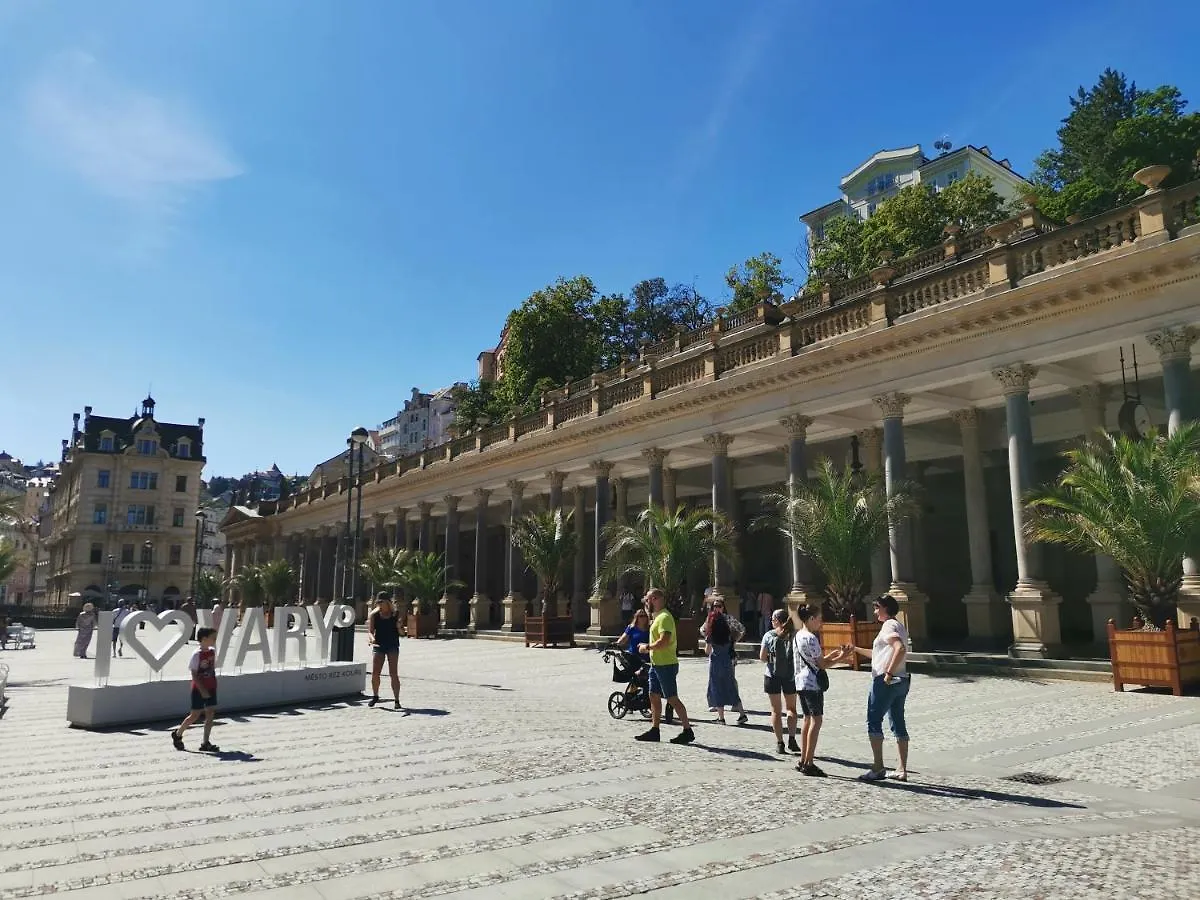 Ubytovani Ester - Utulny Byt V Lazenskem Centru Karlovych Varu Se Zahradkou Apartment Karlovy Vary Czech Republic